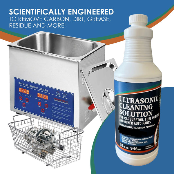 ElectroClean Ultrasonic Cleaning Solution 32oz