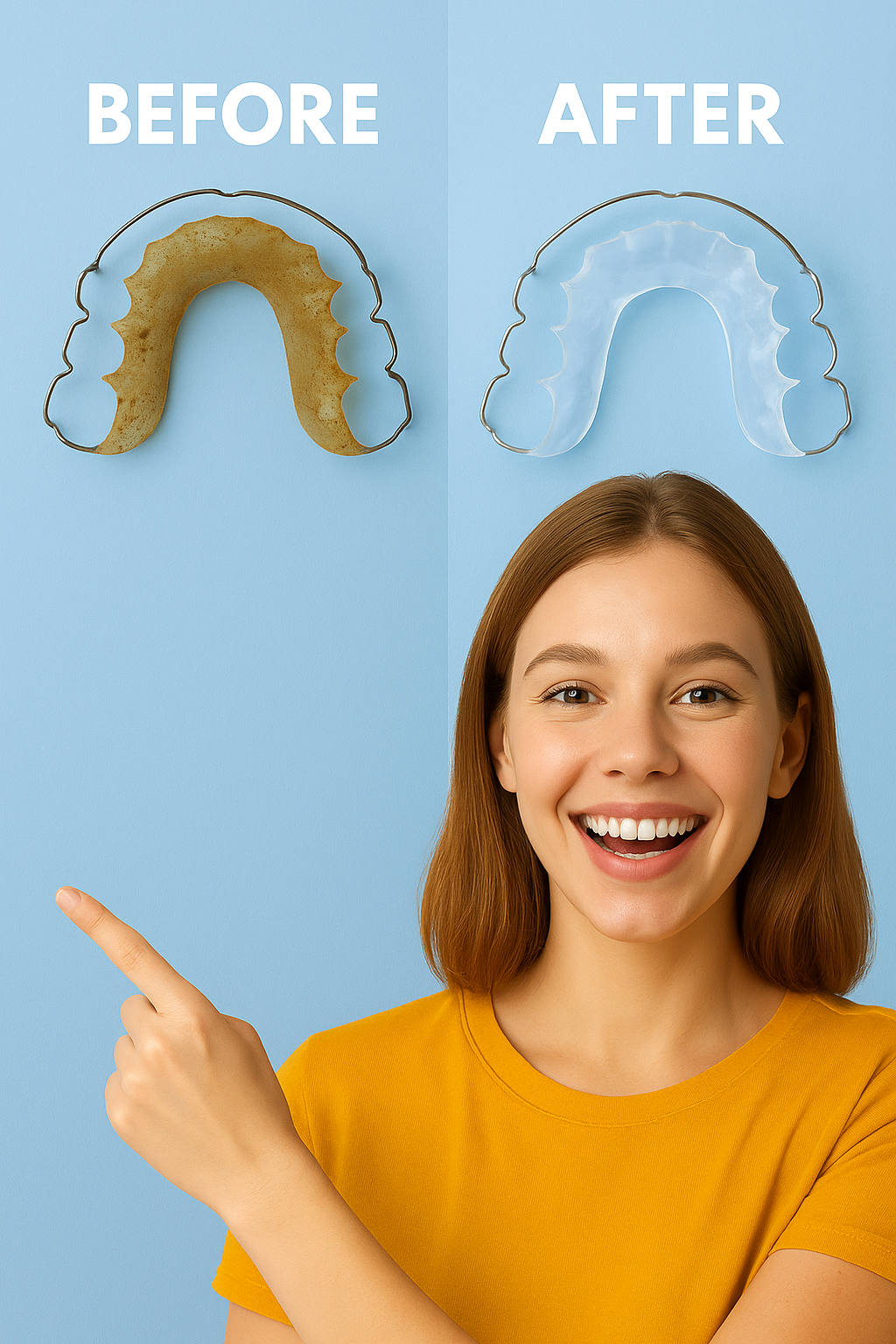 Say Goodbye to Funky Retainers—Say Hello to Minty-Fresh Confidence!