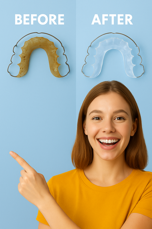 Say Goodbye to Funky Retainers—Say Hello to Minty-Fresh Confidence!