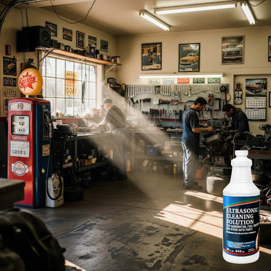 From Gunked-Up to Showroom-Clean—In ONE Ultrasonic Cycle!