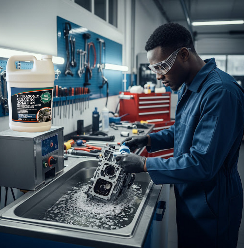Restore Engine Parts to Showroom Clean in Minutes