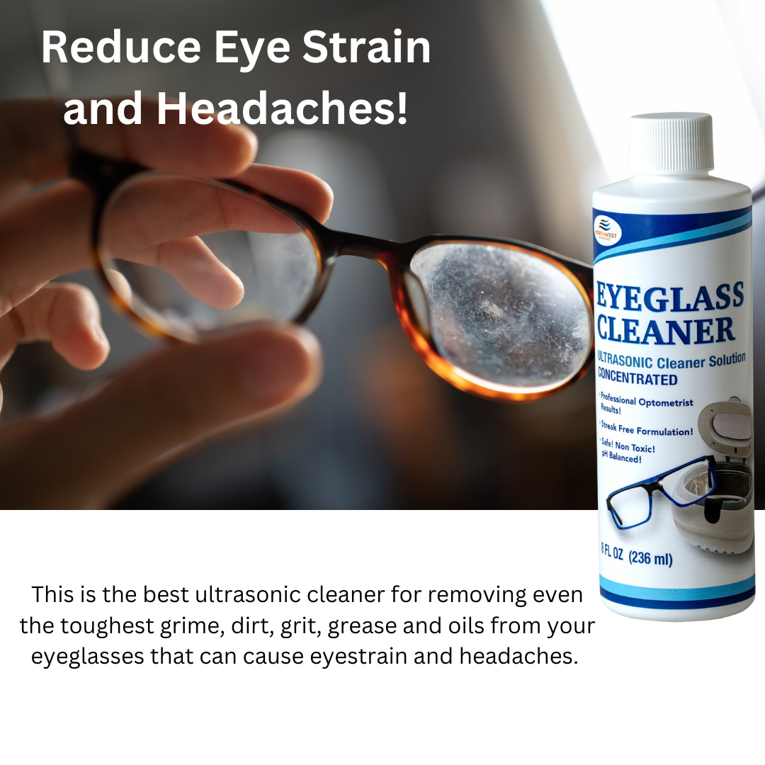 Eyeglass Cleaner: Ultrasonic Cleaner Solution – Northwest Enterprises, LLC