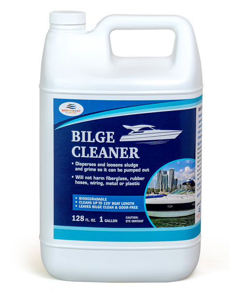 Bilge Cleaner for Boats - Highly Effective Removing Dirt, Grime, Emulsifying Oil, and More. Easy to use, Fast Results