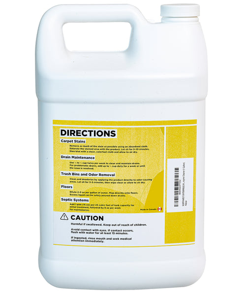 NORTHWEST ENTERPRISES Multi-Purpose Enzyme Cleaner - Household and Commercial Enzyme Cleaner, Fresh Lemon Scent