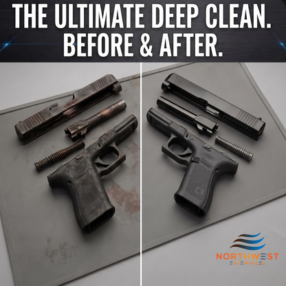 UltraSonic Gun Cleaner Solution for Gun Parts Cleaning, Concentrate (Gallon)