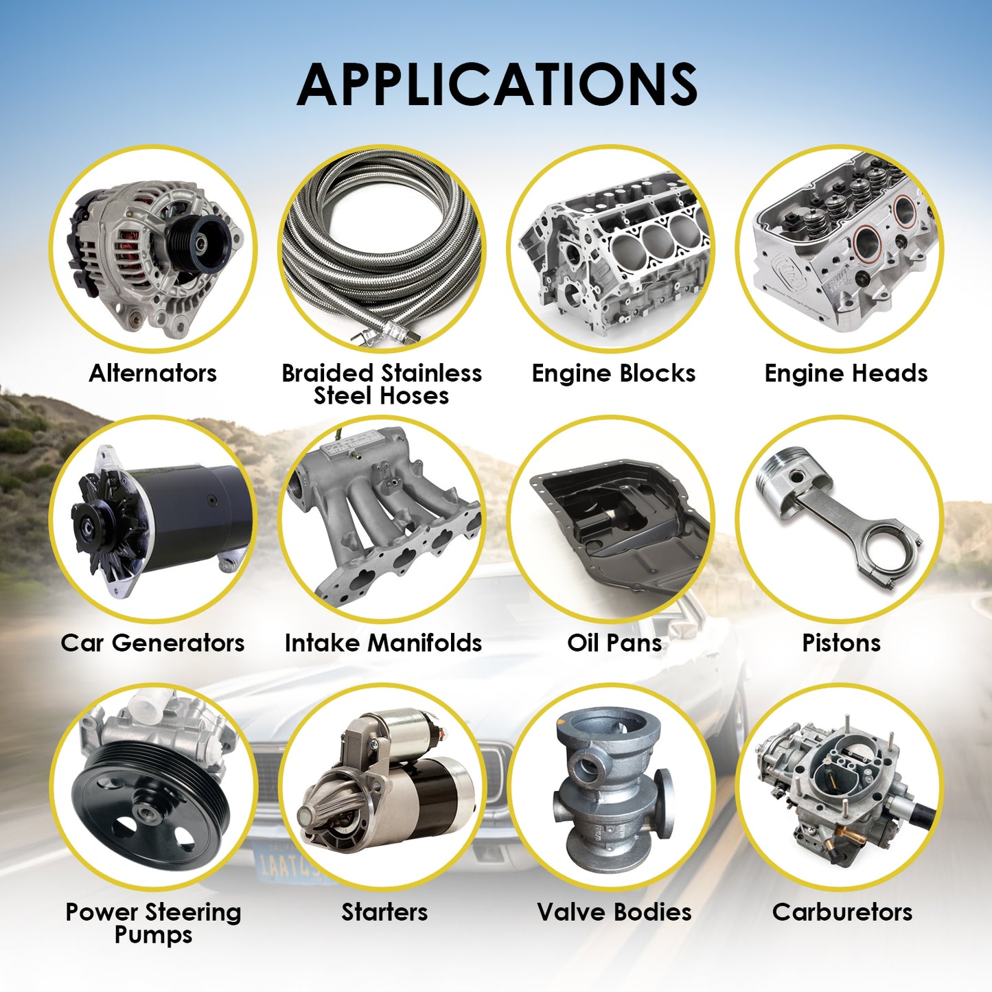 Ultrasonic Cleaner Solution for Carburetors and Engine Parts, Ultrasonic Cleaning Solution and Washing Compound for Ultrasonic and Immersion Washers - Concentrated (32 Ounces)