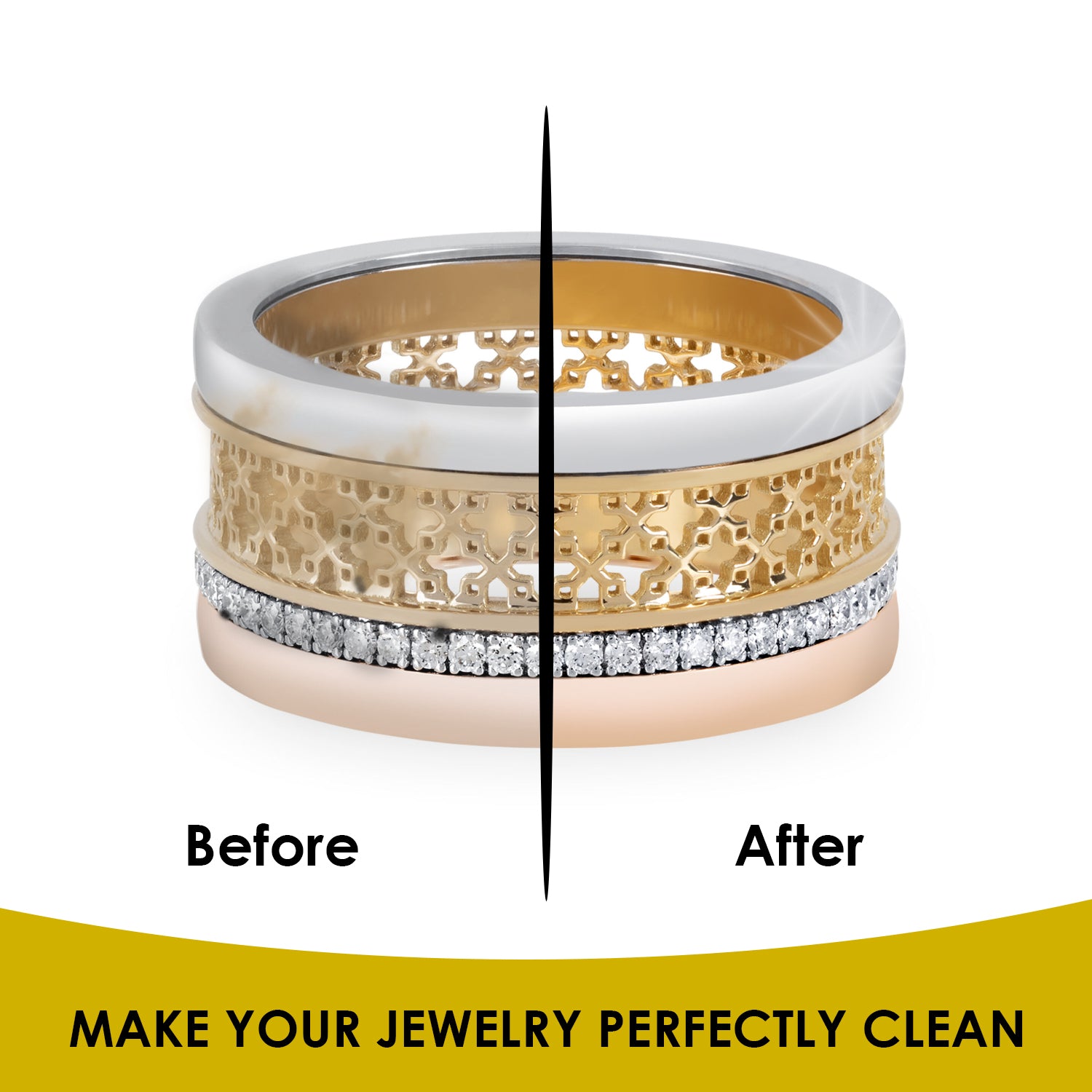 Gold Jewelry Cleaner, Ultrasonic Jewelry Cleaner Solution