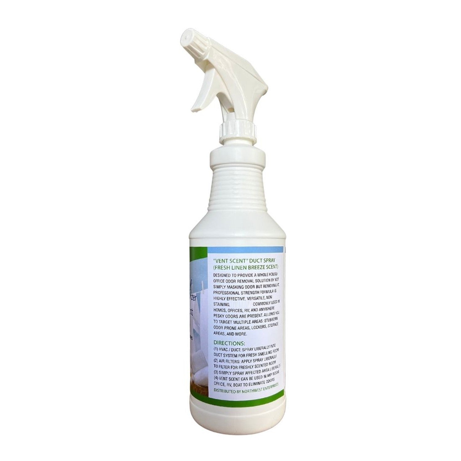 Versatile 32 oz Plastic Spray Bottle for Home Cleaning & More