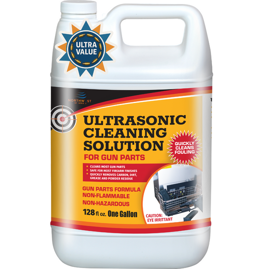 UltraSonic Gun Cleaner Solution for Gun Parts Cleaning, Concentrate (Gallon((128oz))