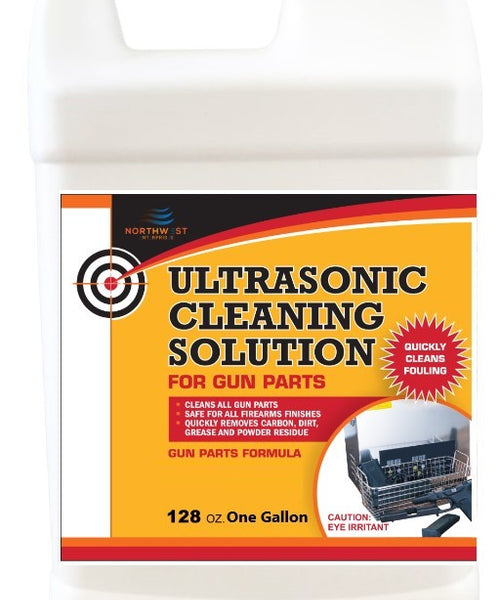 UltraSonic Gun Cleaner Solution for Gun Parts Cleaning, Concentrate (Gallon((128oz))