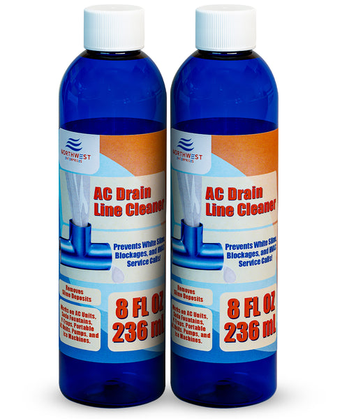 AC Drain Line Cleaner and Unclogger - Air Conditioner Cleaner Prevents Build-Up for AC Units, Dehumidifiers, Ice Machines, & More (16 ounces)